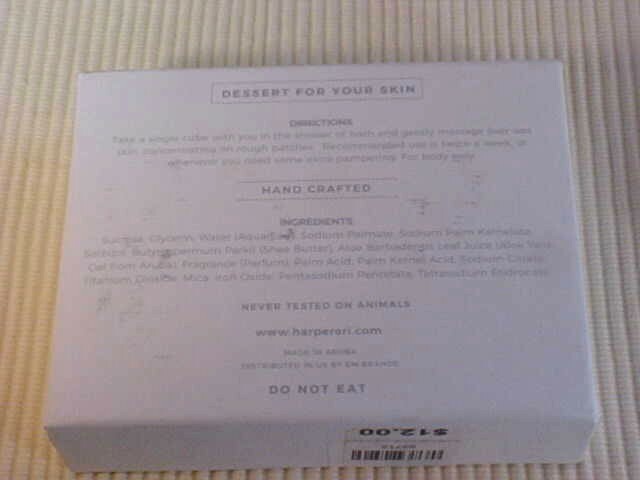 Harper & Ari 12 Exfoliating Sugar Cubes Juice Cleanse Dessert for Your Skin
