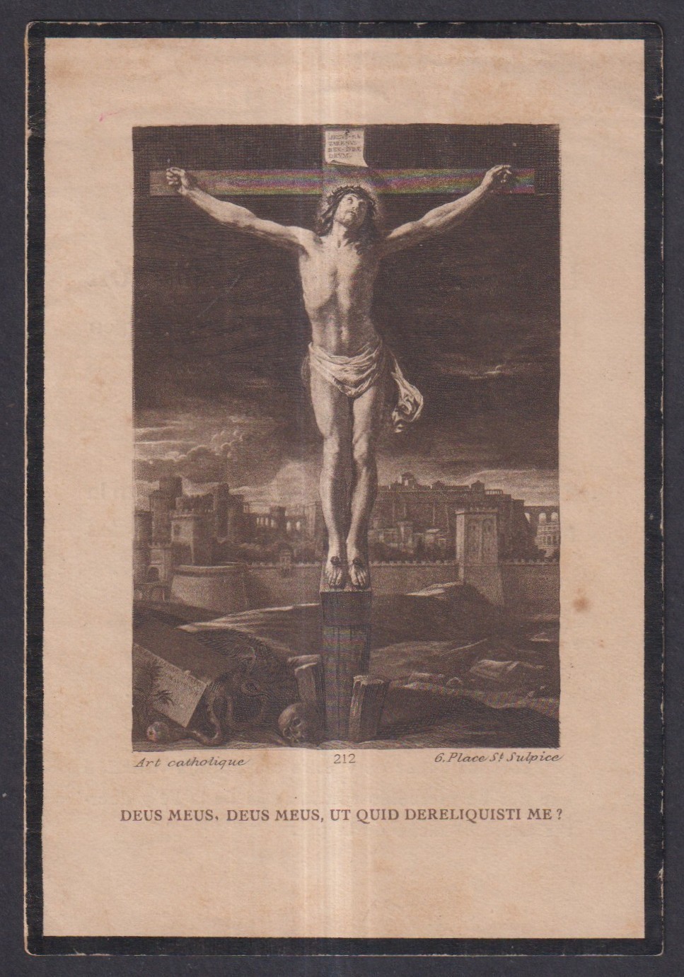 Holy card antique de Jesus santino image pieuse estampa