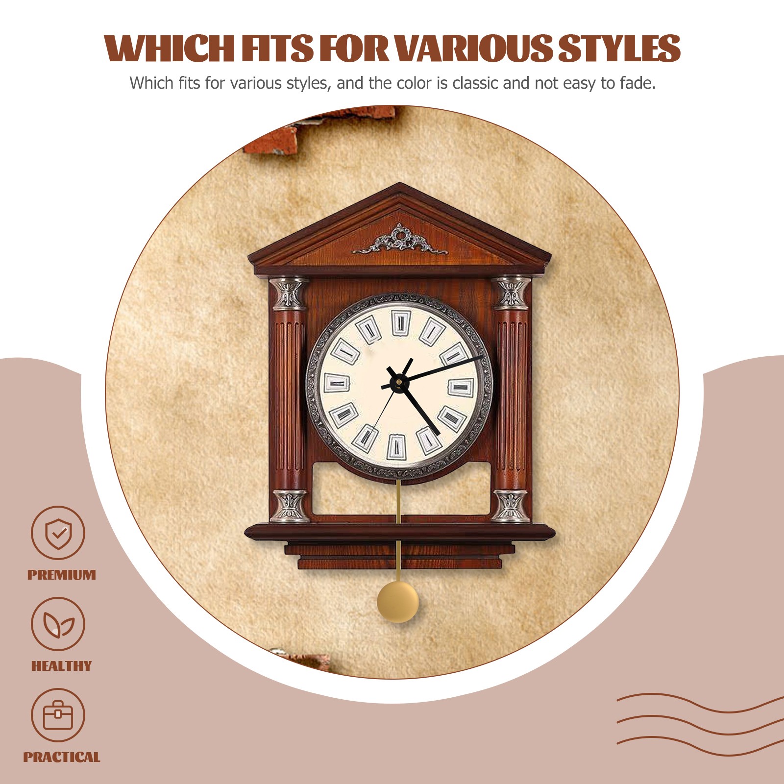 Wall Clock Pendulum Replacement Metal Pendulum Part Wall Clock Accessory