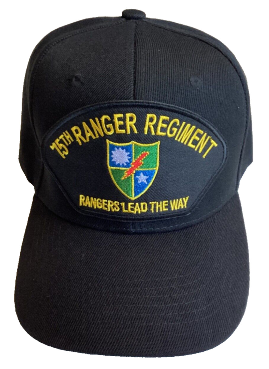 U.S. ARMY - 75TH RANGER REGIMENT Military Ball Cap - black