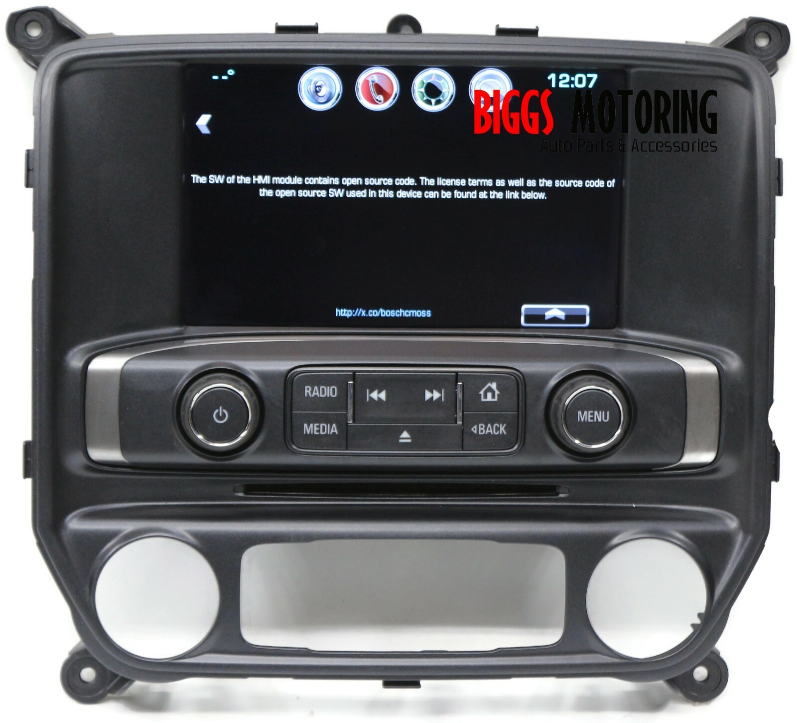 2016-2018 Chevy Silverado Sierra 1500 2500 35 Dash Radio Display Screen 84096255