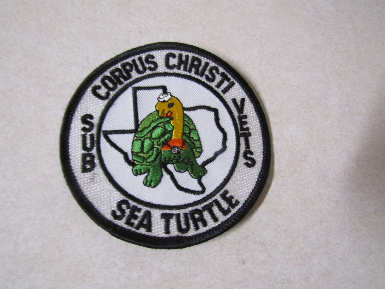 MILITARY PATCH UNITED STATES NAVY SUB VETS CORPUS CHRISTI TEXAS SEA VETS
