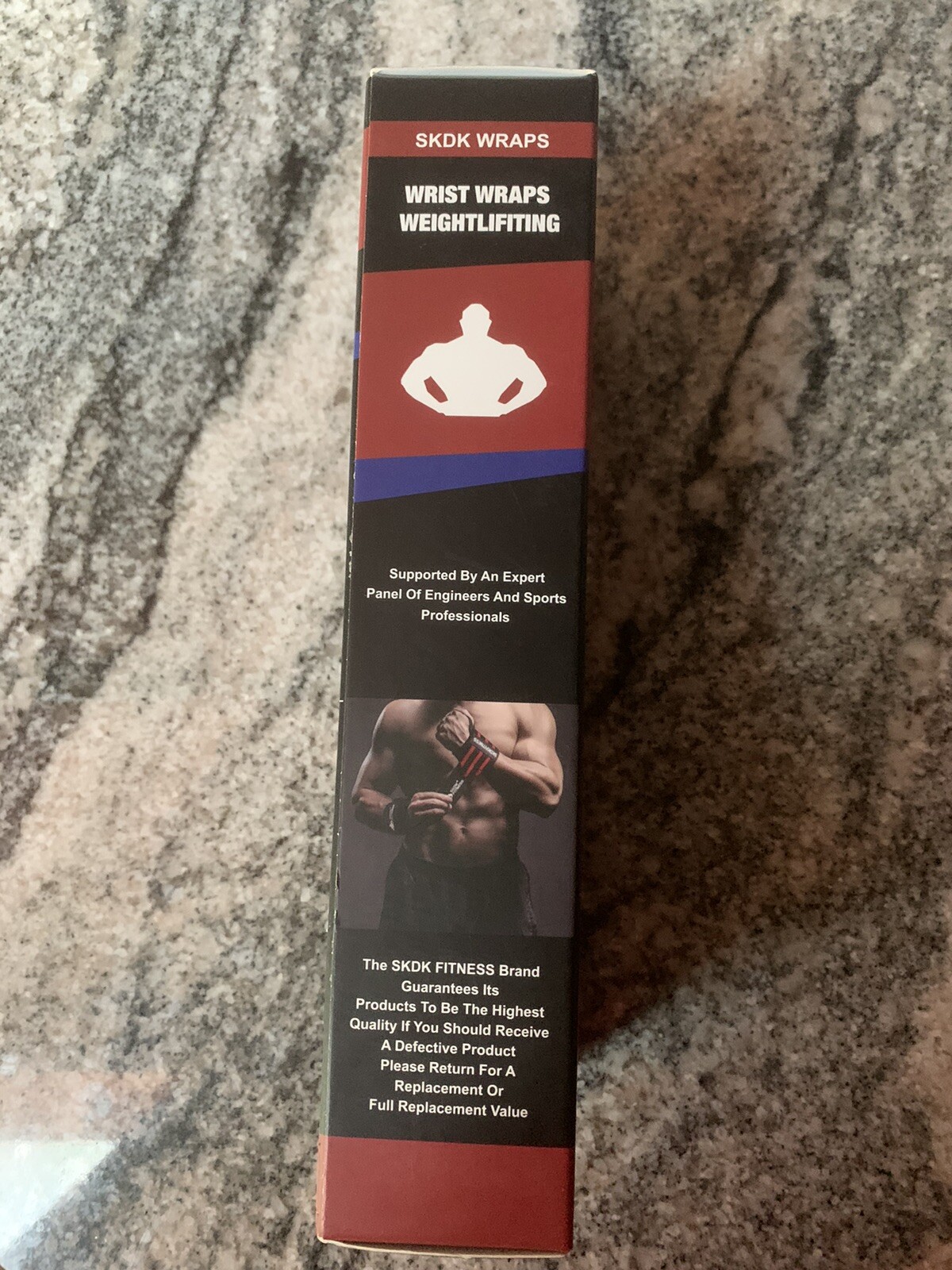 2X Weight Lifting Wrist Wraps Gym Workout Training Support Straps