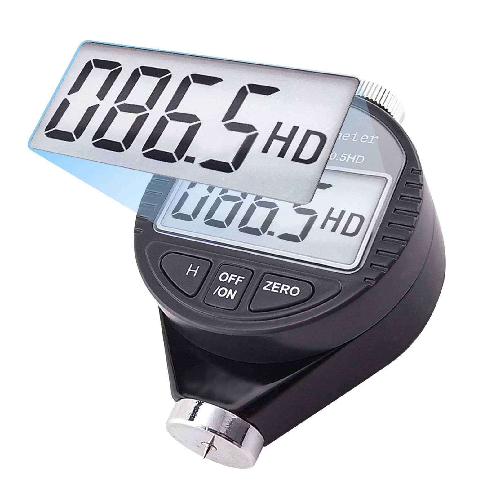 Digital Shore D Hardness Tester 0-100HD for Rubber, Plastic, Flooring