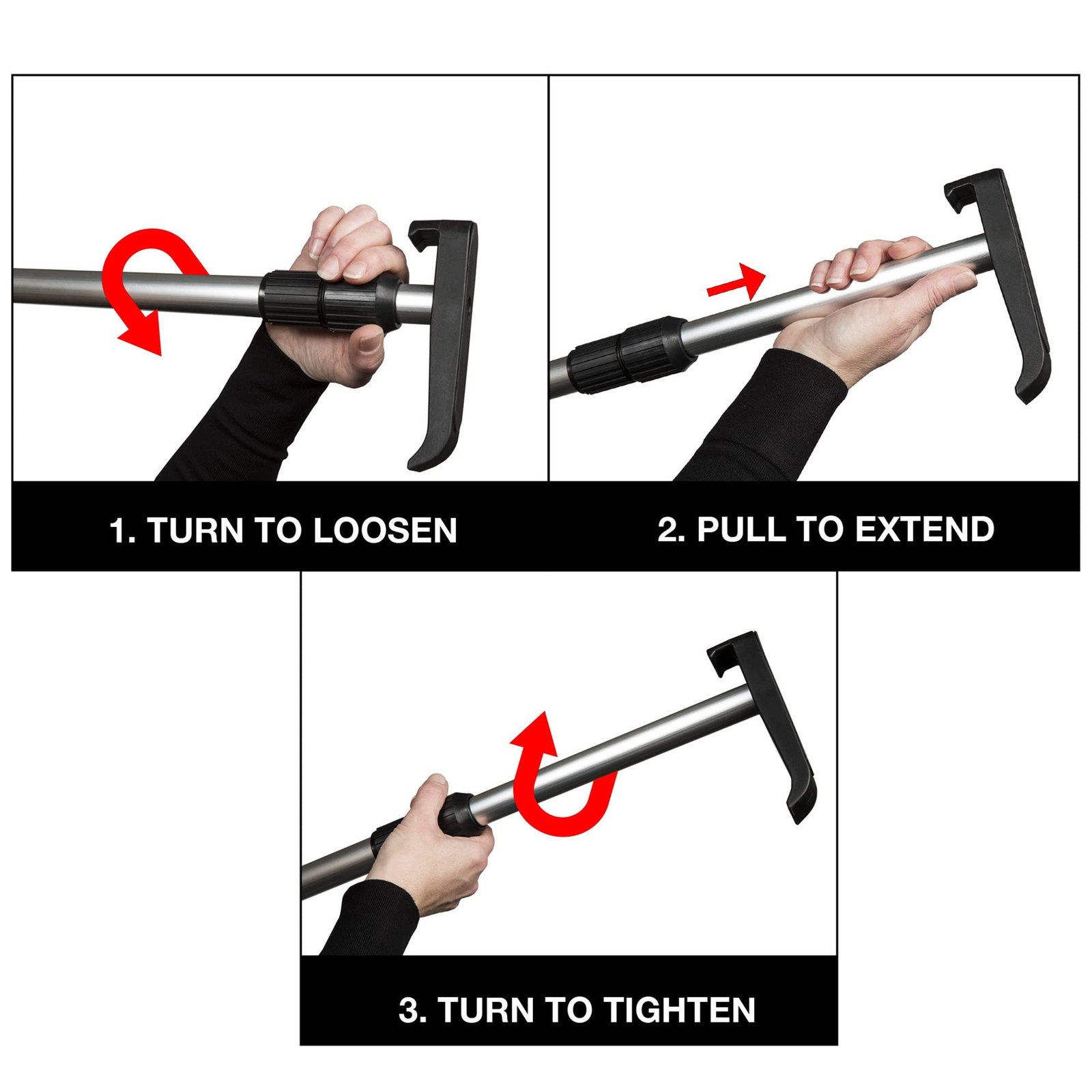 RETRIEVE ALL Telescoping Cargo Tool/Multi-Use Retriever/Extendable Reaching