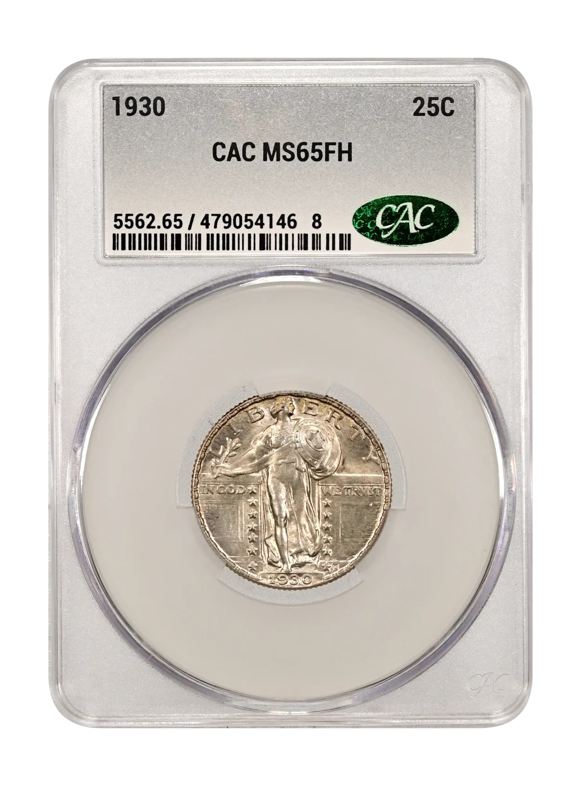 1930 25C CACG MS 65 FH