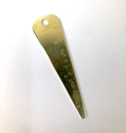 Brass Bore Gauge for Measuring Caliber and Bore