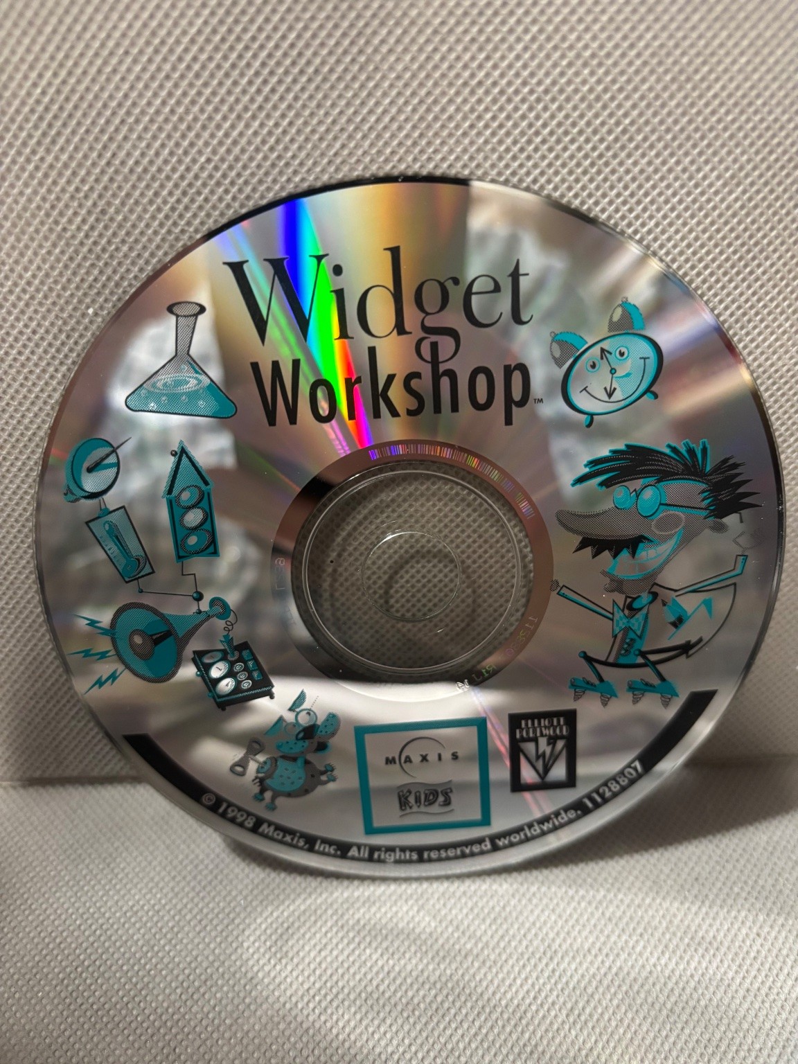 Maxis Kids Widget Workshop Educational Software CD 1998