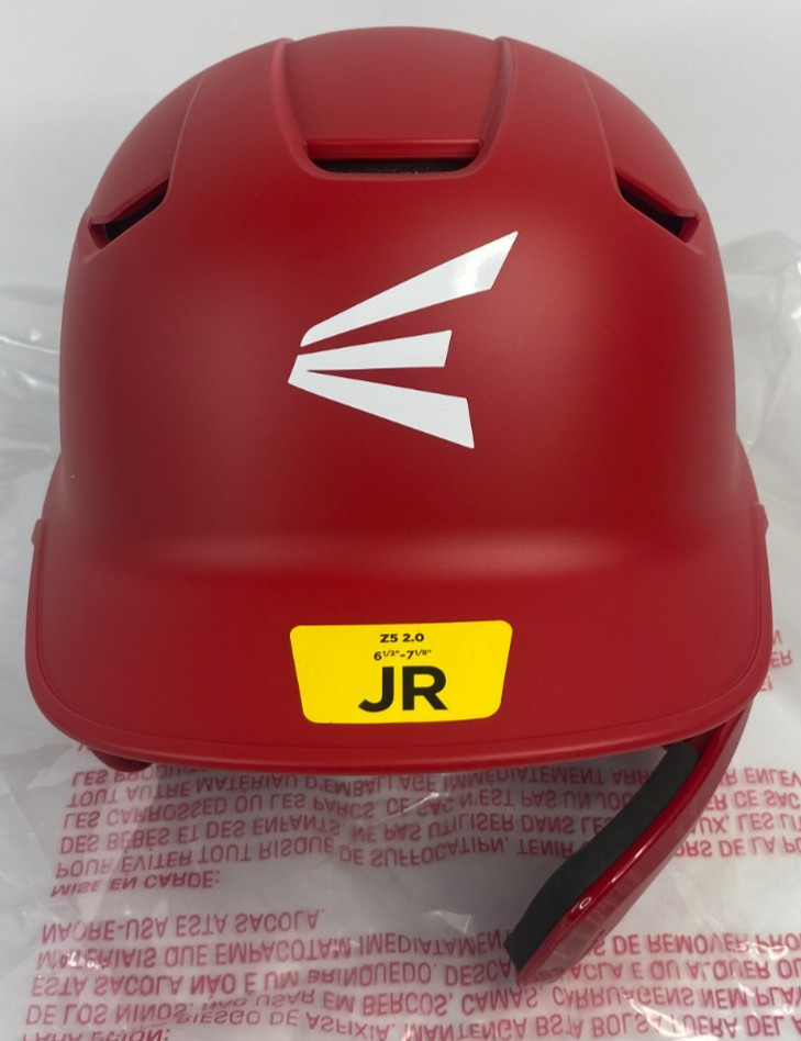 Easton Z5 2.0 JR Batting Helmet | Baseball Softball XL Matte Red ABS Shell