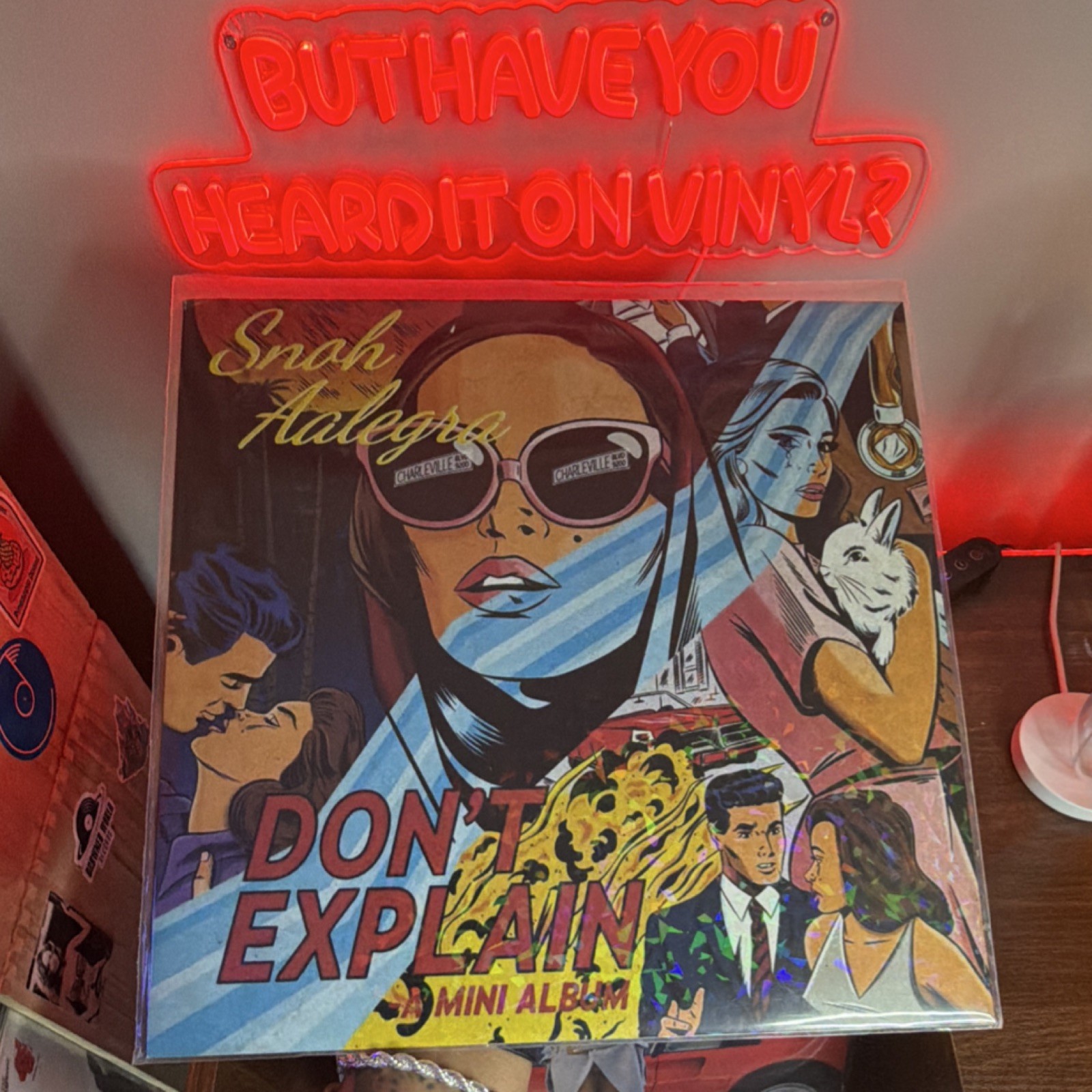 Snoh Aalegra Don't Explain Mini Album Black Vinyl 12" 33 RPM R&B Artium