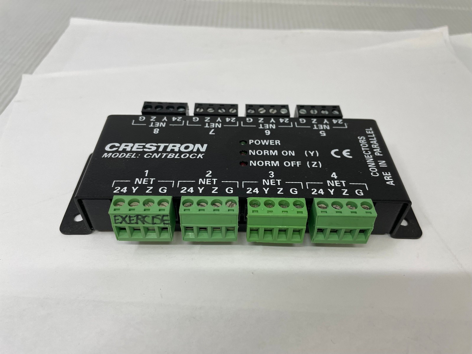 Crestron CNTBLOCK Cresnet Distribution Block w/ connectors