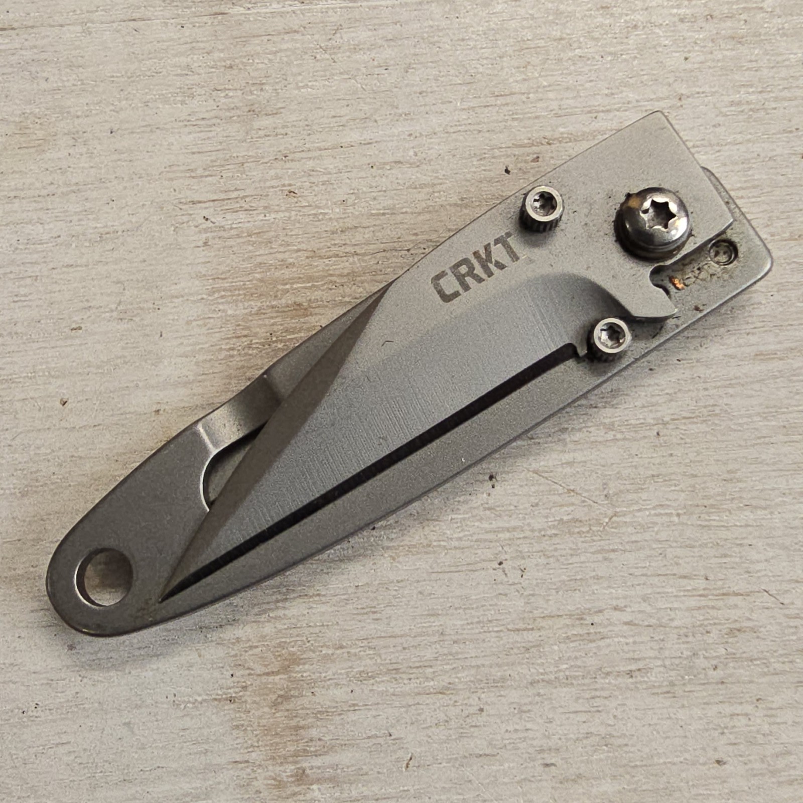 CRKT 5520 P.E.C.K. KNIFE ED HALLIGAN DESIGN KEYCHAIN KNIFE