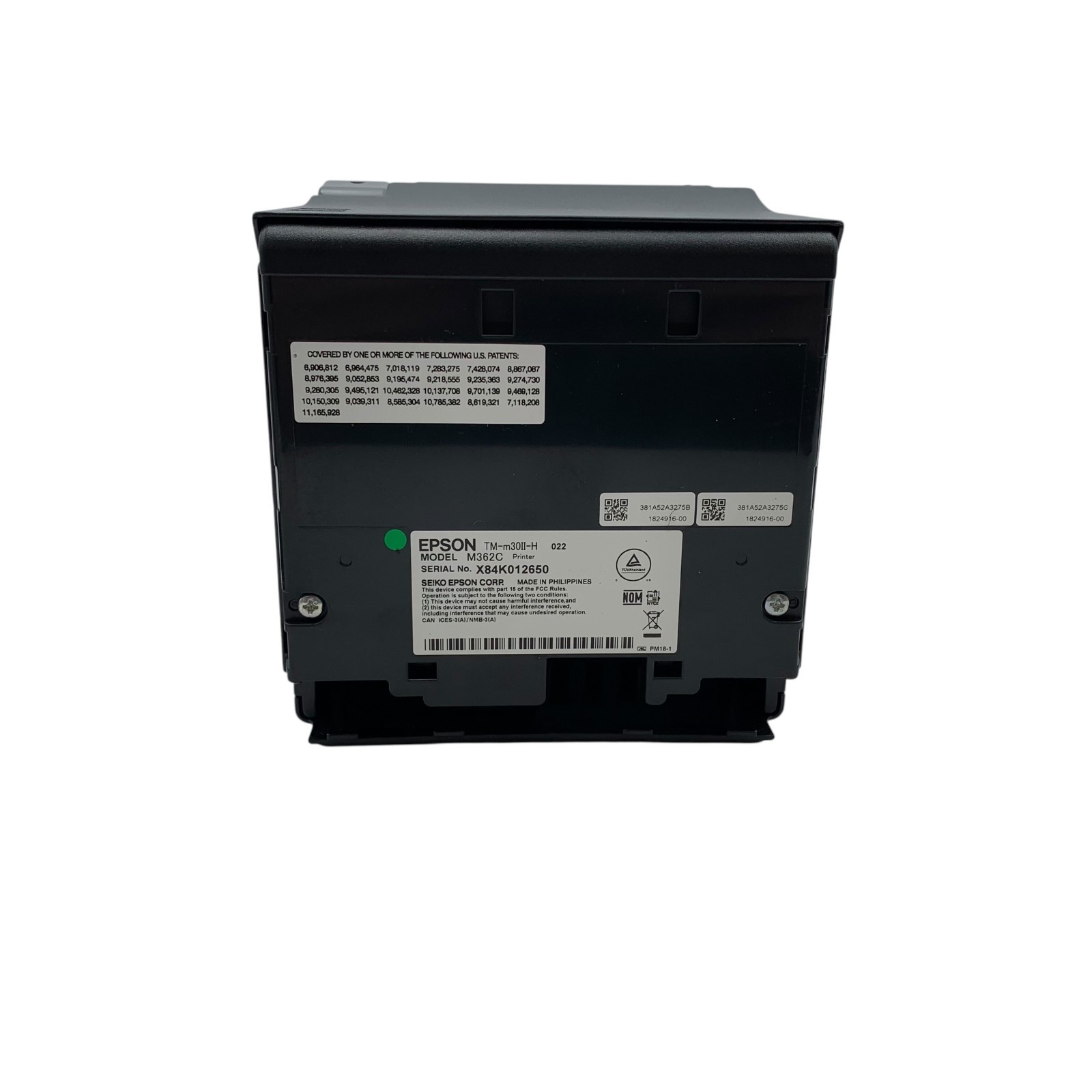 Epson TM-M30ii-H-022 Model M362C Thermal Printer, Ethernet/USB *NOT Bluetooth*