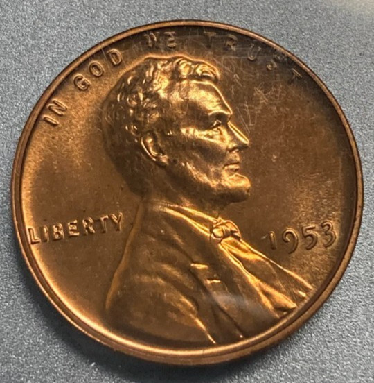 1953 Proof Lincoln Wheat 1¢ **VERY NICE COIN** (Stock Photo)
