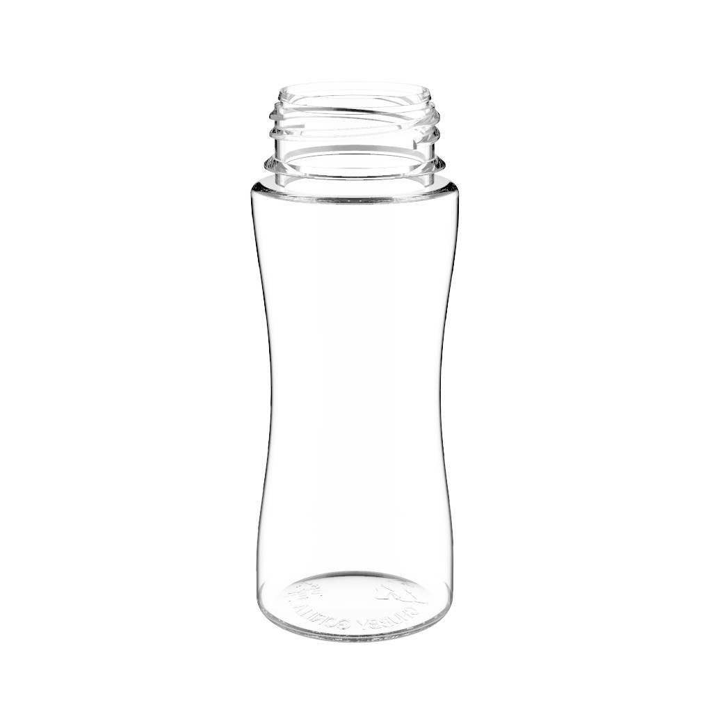 CHUBBY GORILLA 120ML V3 PET AUTHENTIC BOTTLES (100pack) CLEAR/NATURAL CAP