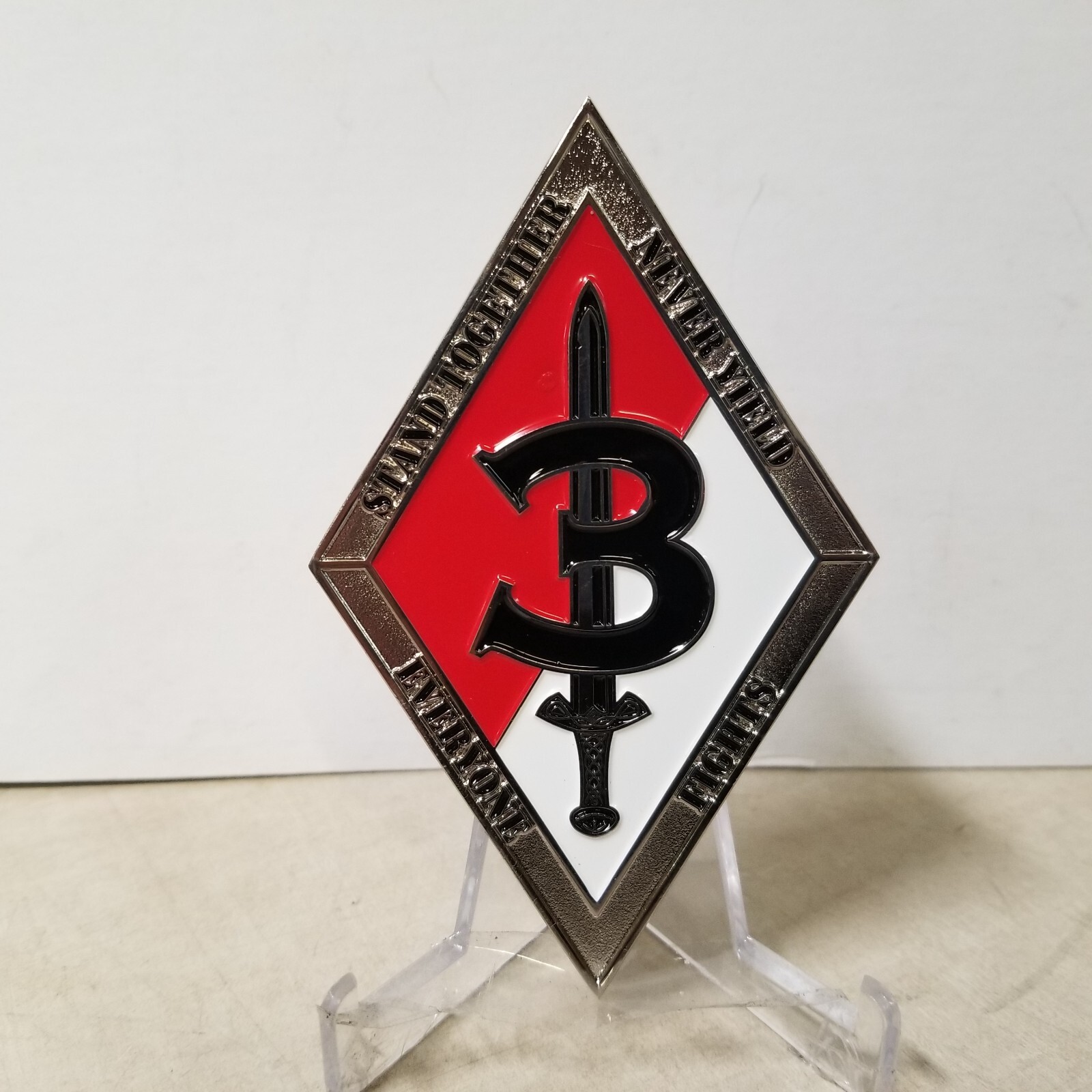 3d Squadron 2D SFAB Advisor "Stand Together Never Yield" Challenge Coin