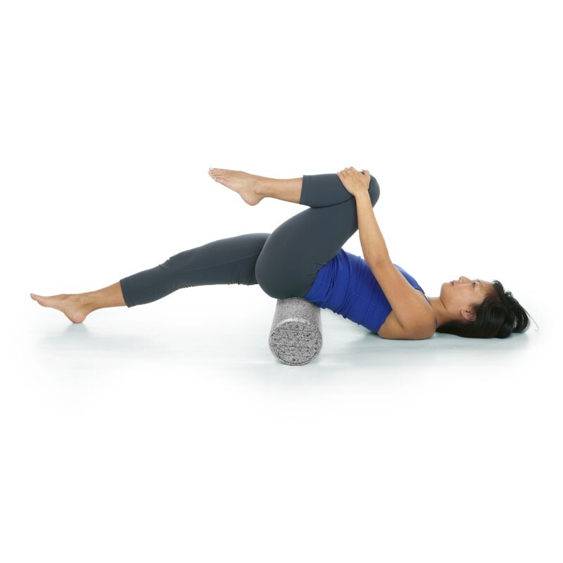 OPTP Silver AXIS Foam Roller - Moderate Density 12 x 3 Inches