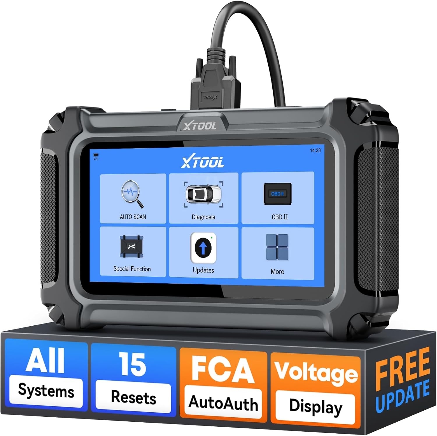 ✅2026 XTOOL D6 OBD2 Scanner All System Diagnostic Tool with Lifetime Free Update