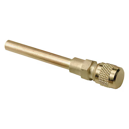 Pro-Set Av4 Tube Extension, Copper, 1/4 In Dia, Pk6
