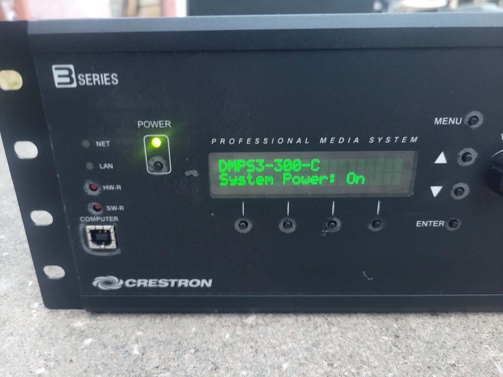 Crestron DMPS3-300-C Digital Media Presentation System W/RACK EARS-TESTED