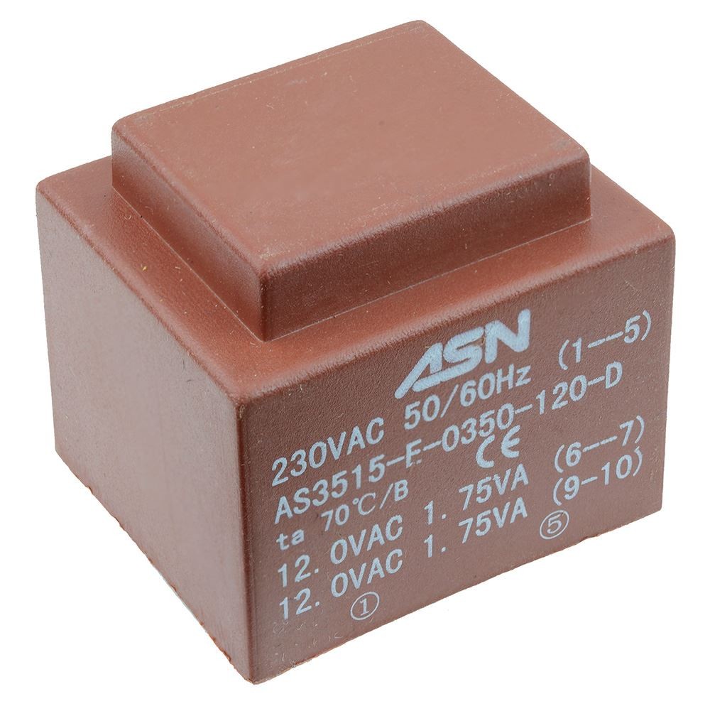0-18V 3.5VA 230V Encapsulated PCB Transformer