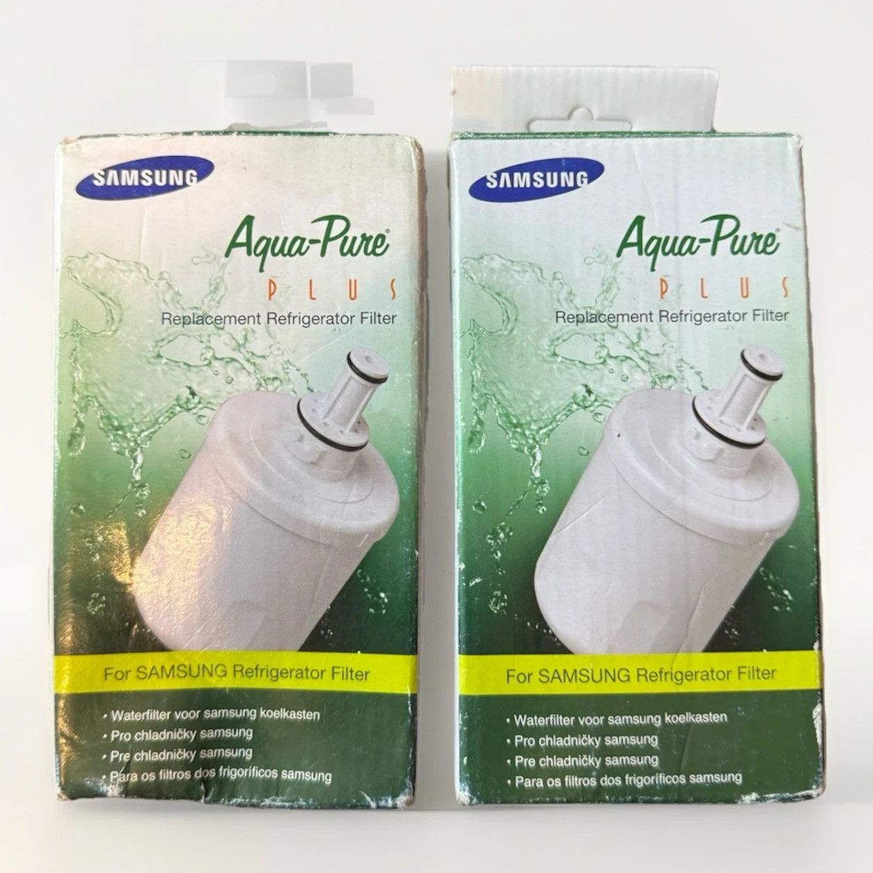 2 Pack -  Samsung DA29-00003F HAFIN1/EXP Aqua Pure Refrigerator Water Filter
