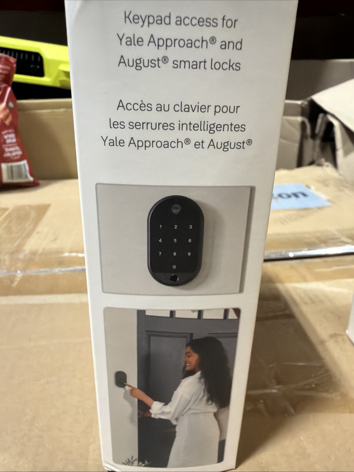 NEW Yale Keypad Touch Door Lock, Keyless Entry, Pin Code Fingerprint