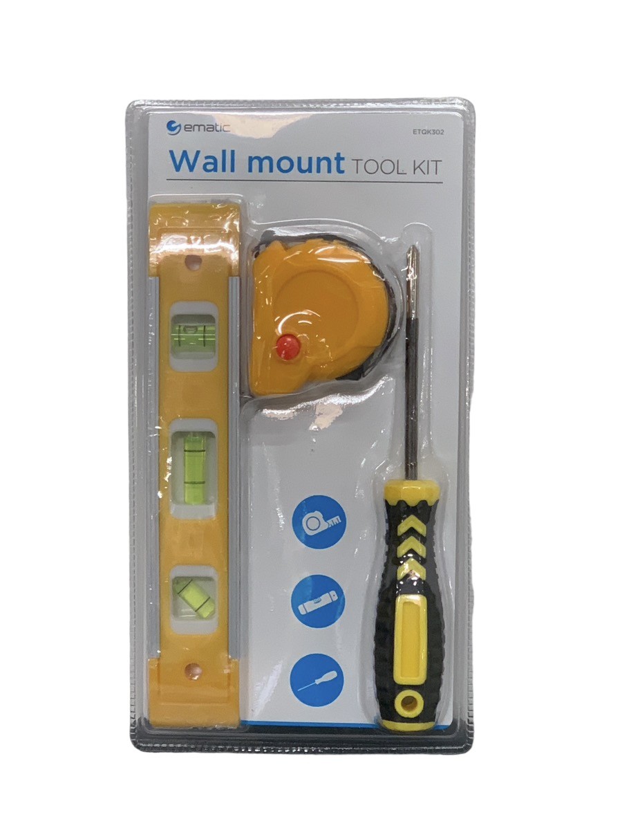 Ematic Wall Mount Tool Kit (CSH023129)