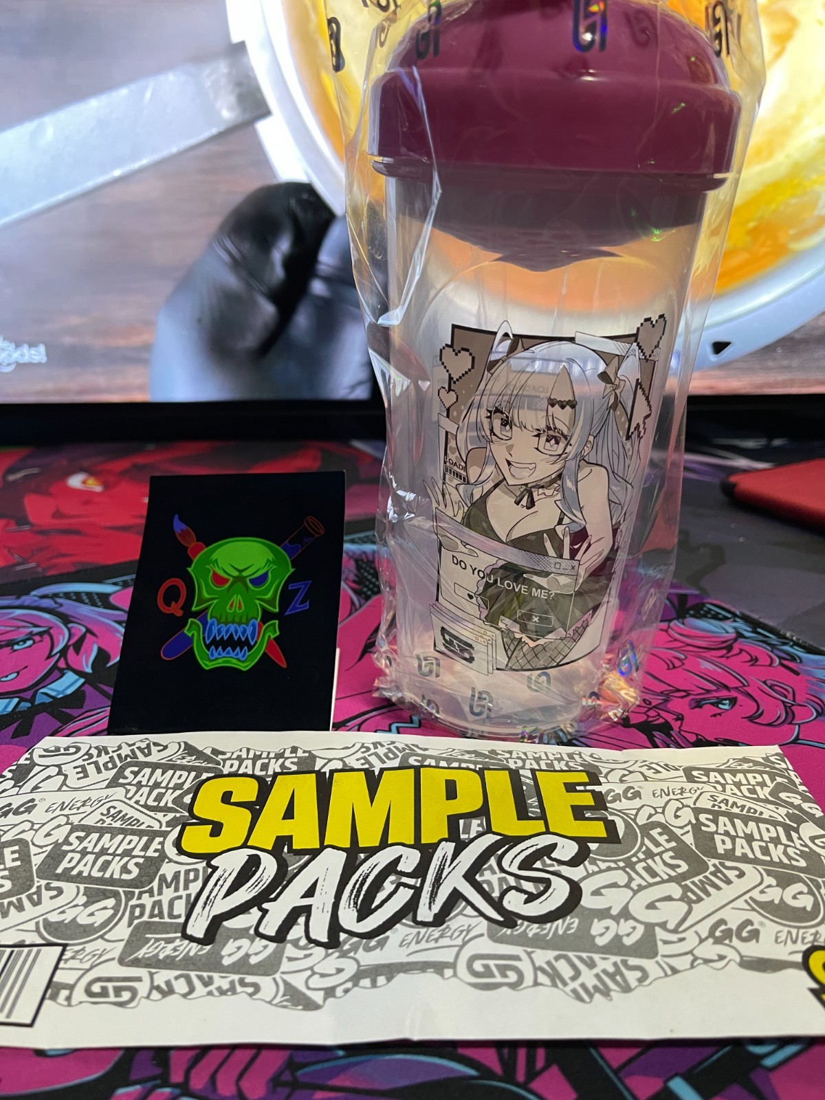 GamerSupps Browser Trouble Waifu Cup Limited Edition GG New Sealed Anime