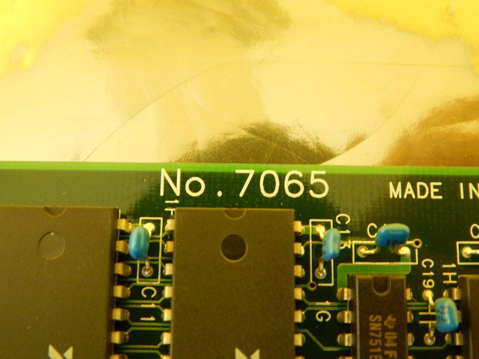 Contec COM-2(PC)F Communication Board PCB Card 7065 Used Working