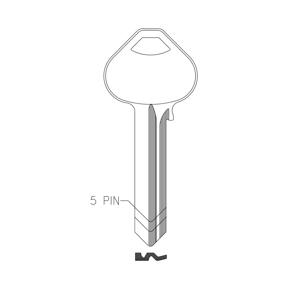 1011D2 5-Pin Nickel