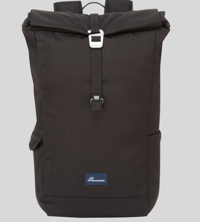 Craghoppers Kiwi Classic 16L Rolltop Hiking Camping Backpack - BLACK - New!