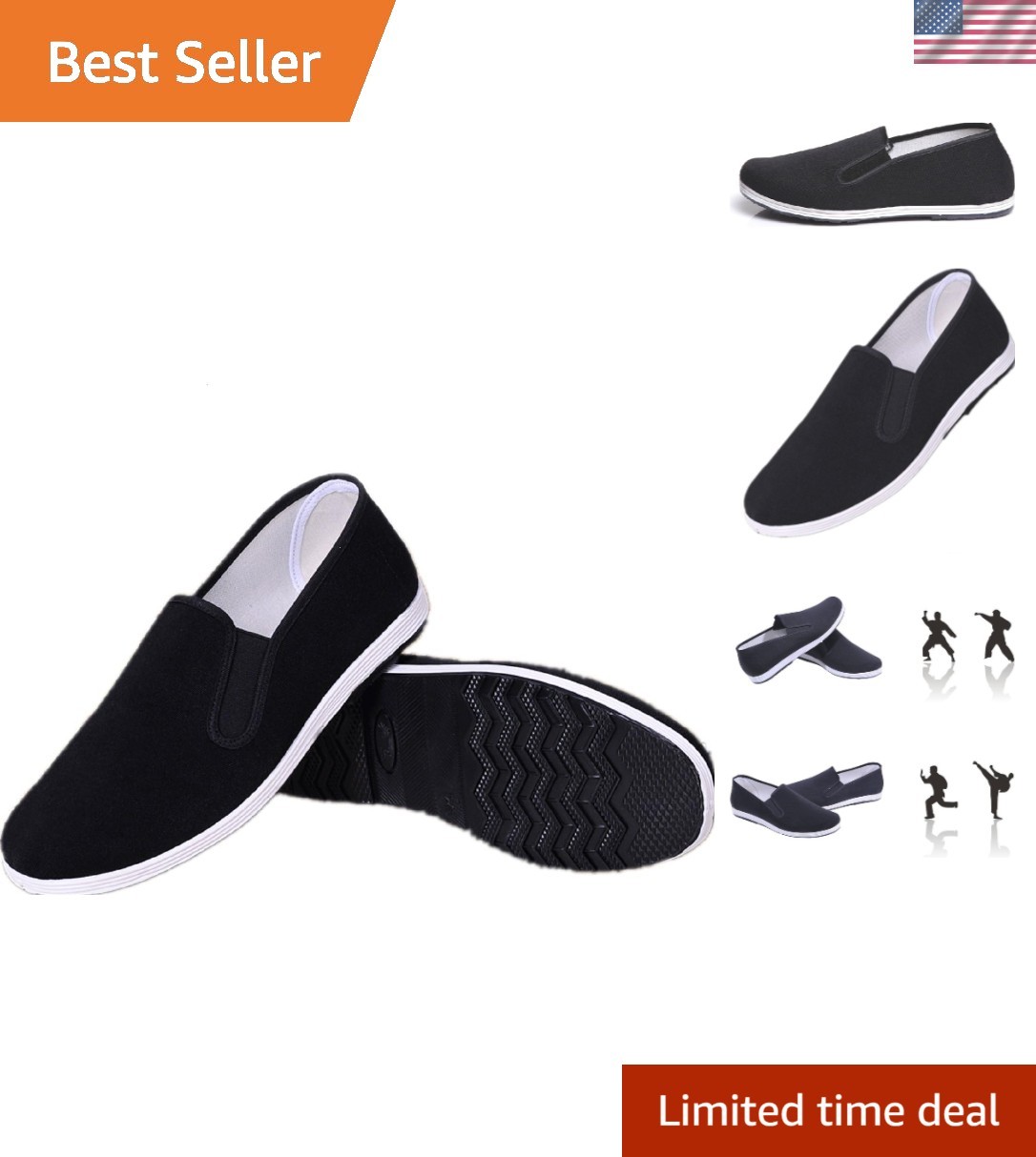 Stylish and Traditional Unisex Beijing Shoes for Martial Arts & Casual Wear