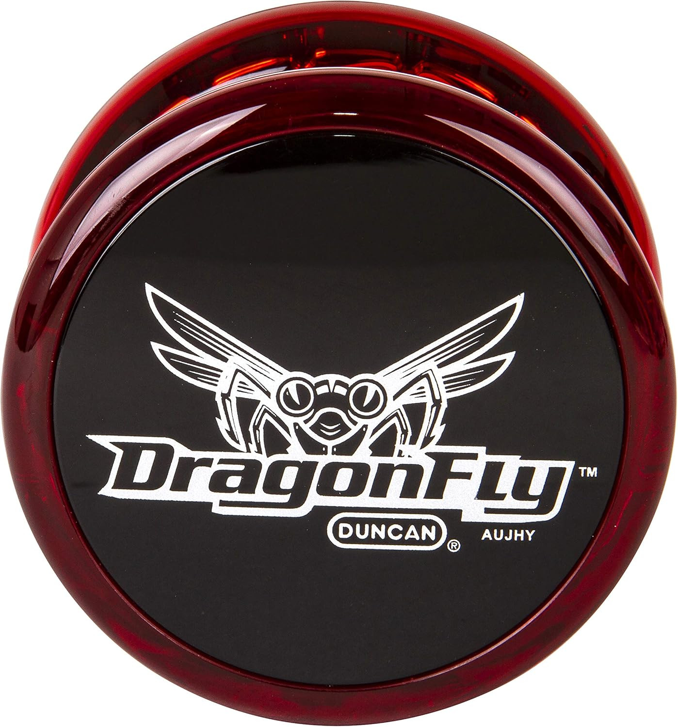 Dragonfly Yo-Yo -Red with Black Cap