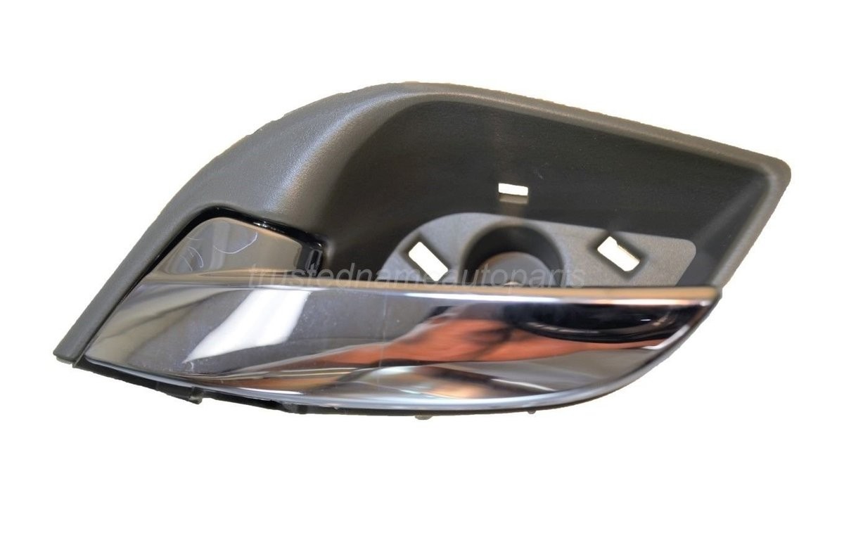 fits 2010 to 2016 Buick LaCrosse Interior Door Handle Chrome Gray Lock Hole Left
