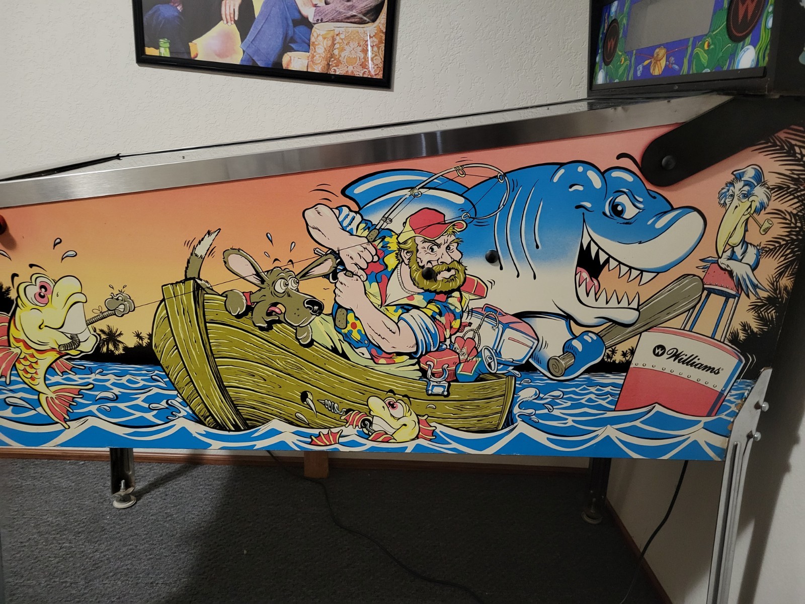 Fish Tales Pinball Machine, 1992