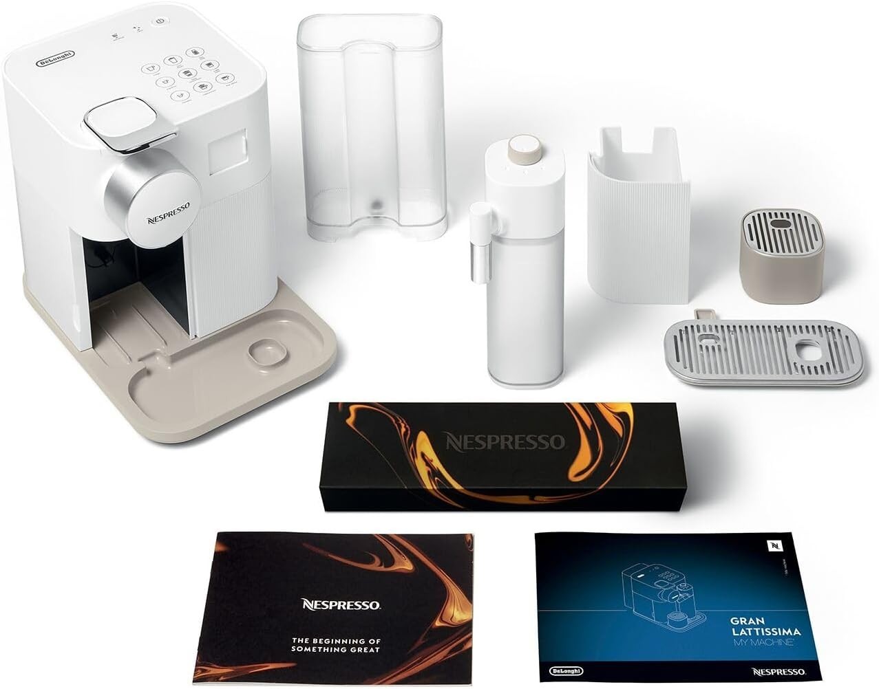 De'Longhi Nespresso Gran Lattissima Espresso Machine with Milk Frother, EN650W