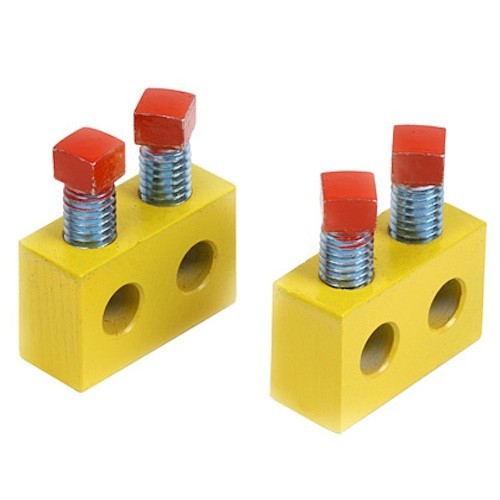 Yellow Garage Door Torsion  Spring Temporary Repair Blocks - .3175 To .3625