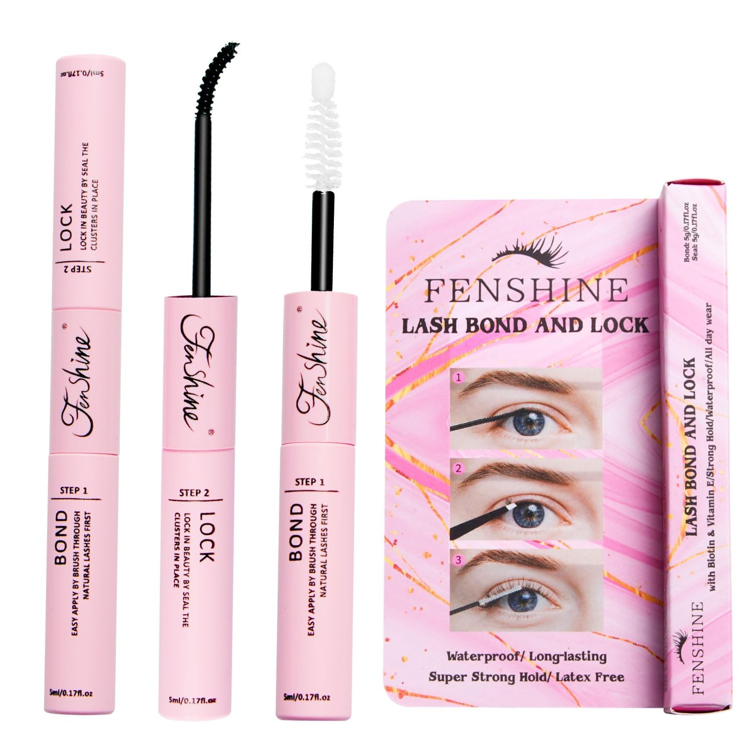 Fenshine Lash Bond and Seal, 1 Count (Pack of 1), Seal