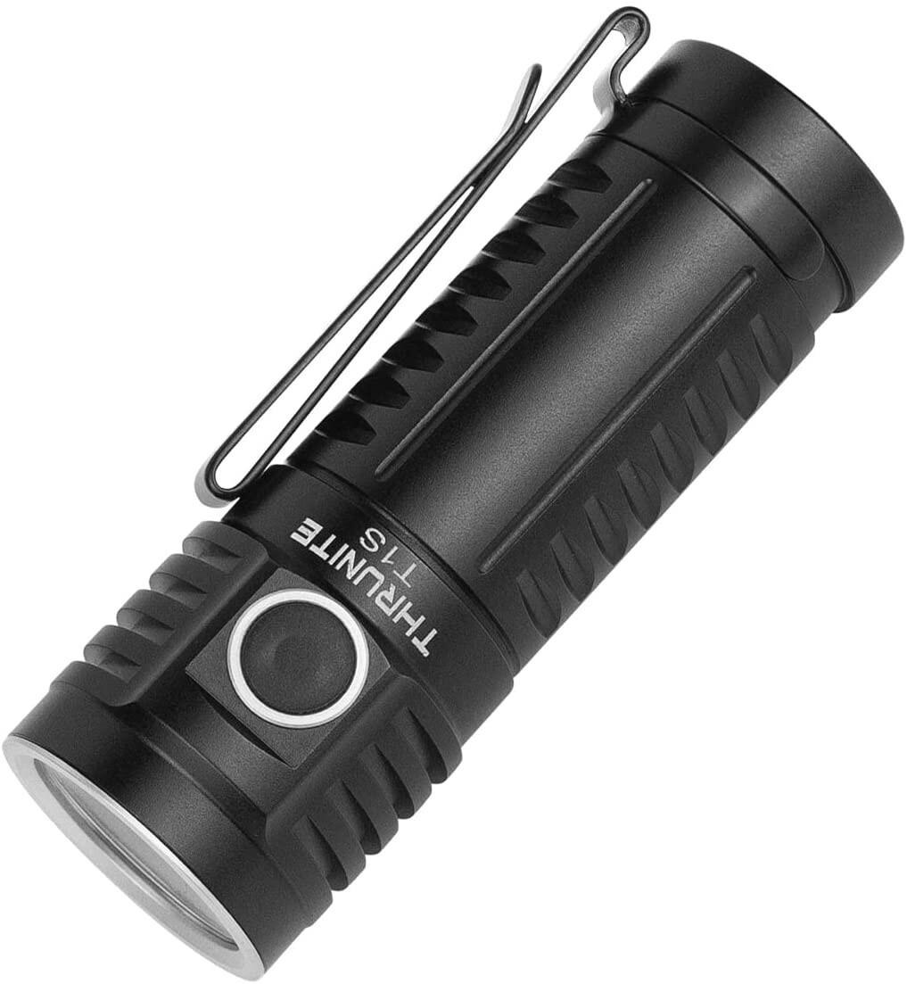 ThruNite T1S , USB C Rechargeable Flashlight SST40 LED , 1212 Lumen,  Black CW