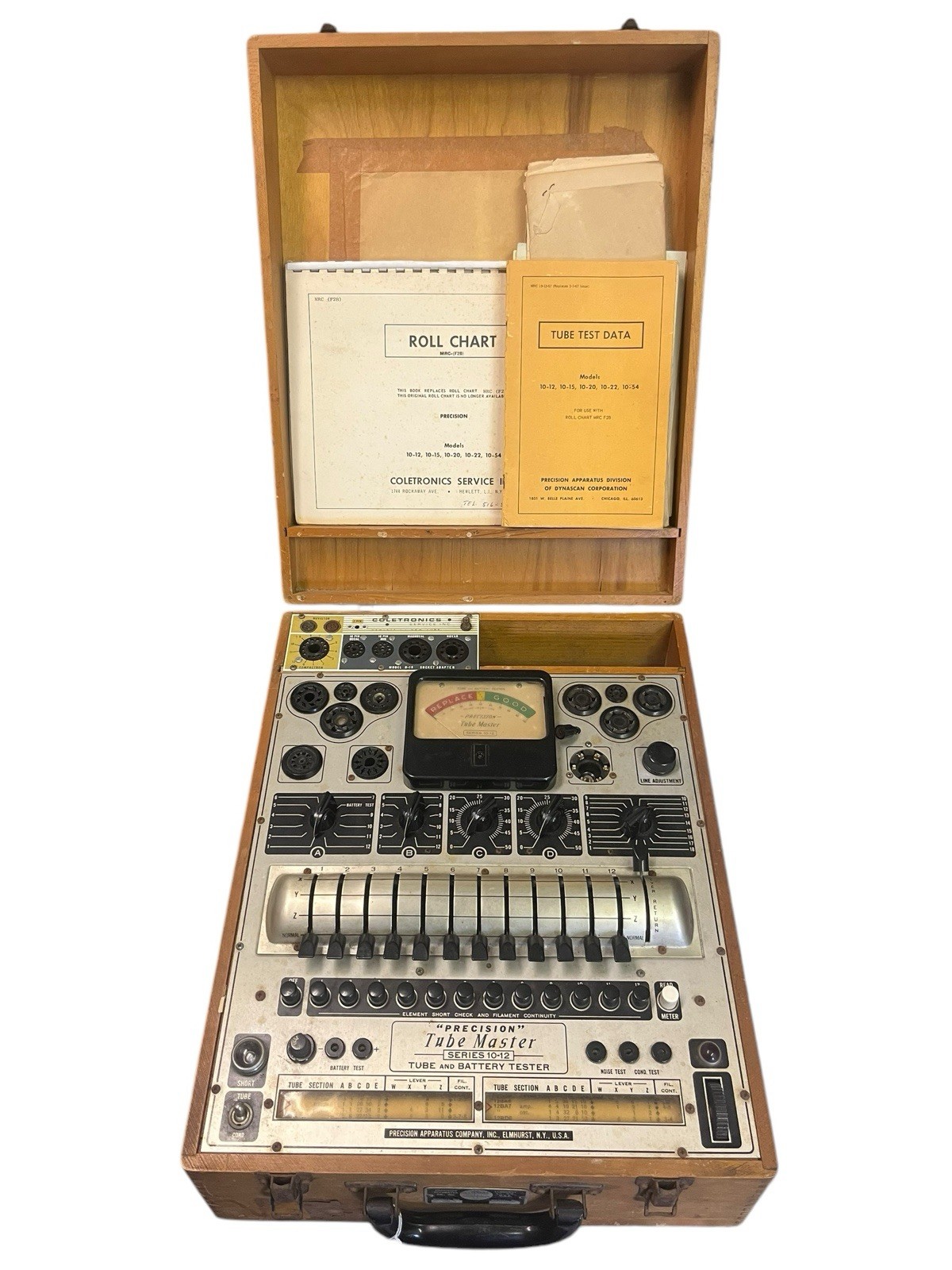 Precision Tube Master Series 10-12 Tube And Battery Tester