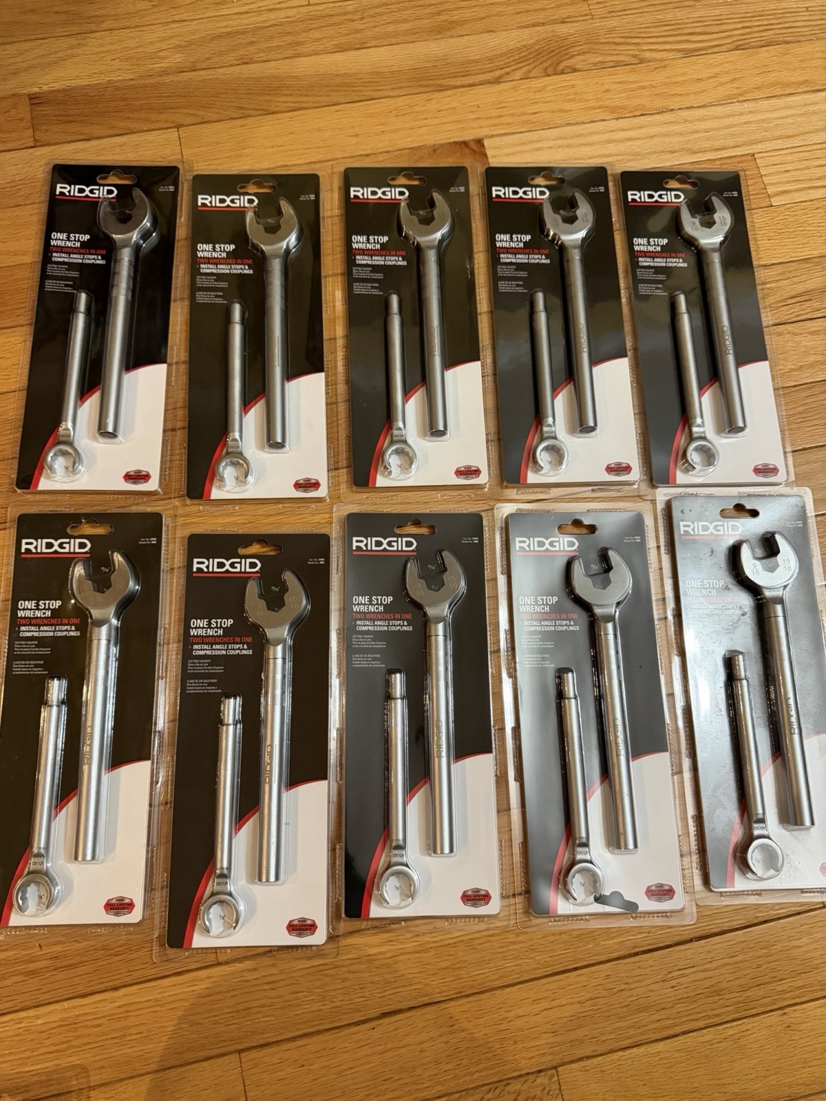 10 RIDGID ONE STOP WRENCH 27023