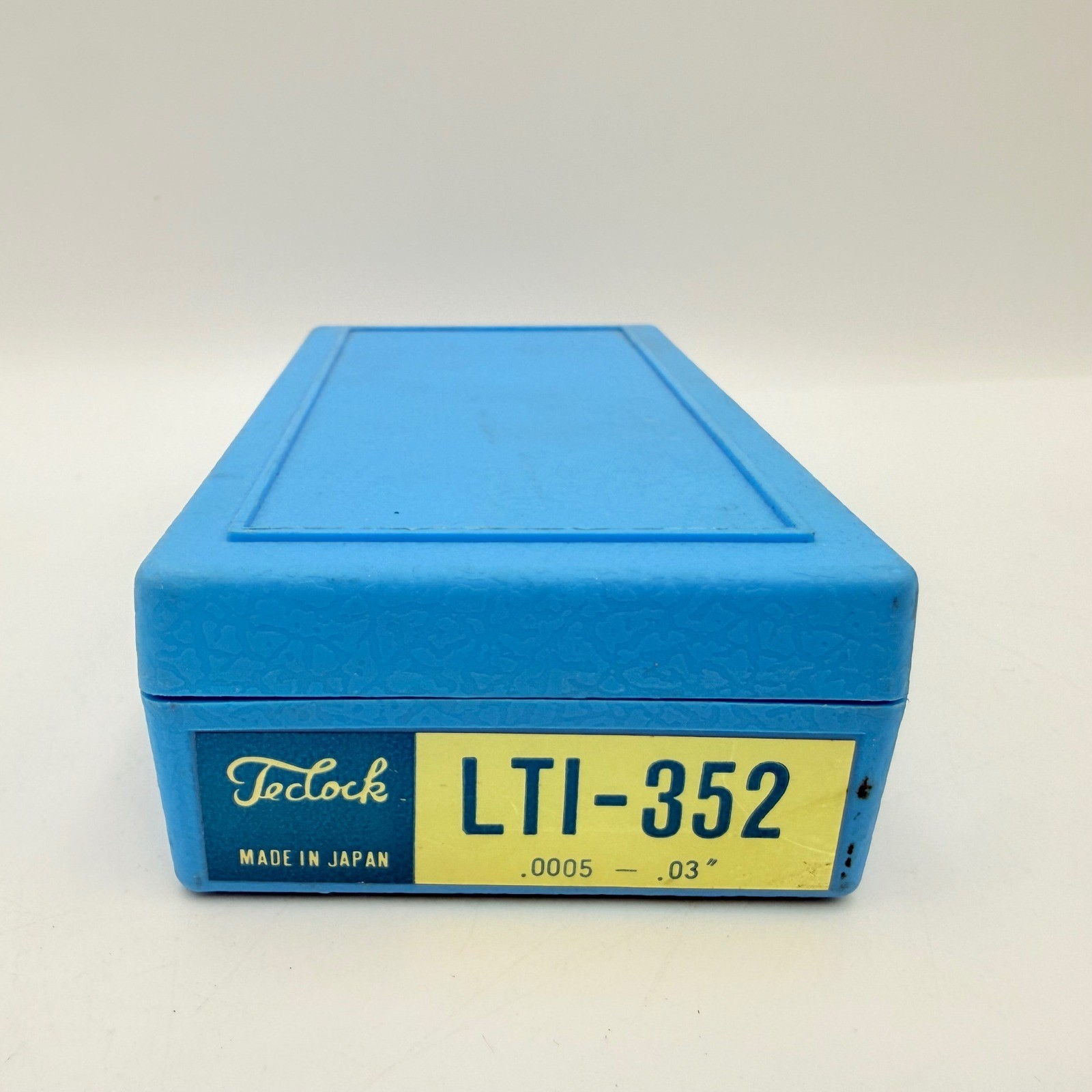 Teclock LTI-352 Lever Type Dial Test Indicator .0005 Graduation Made in Japan