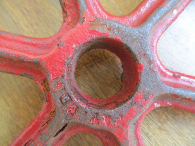 Universal Cast Iron Multi-Purpose 6 Arm Valve Wrench Steampunk.