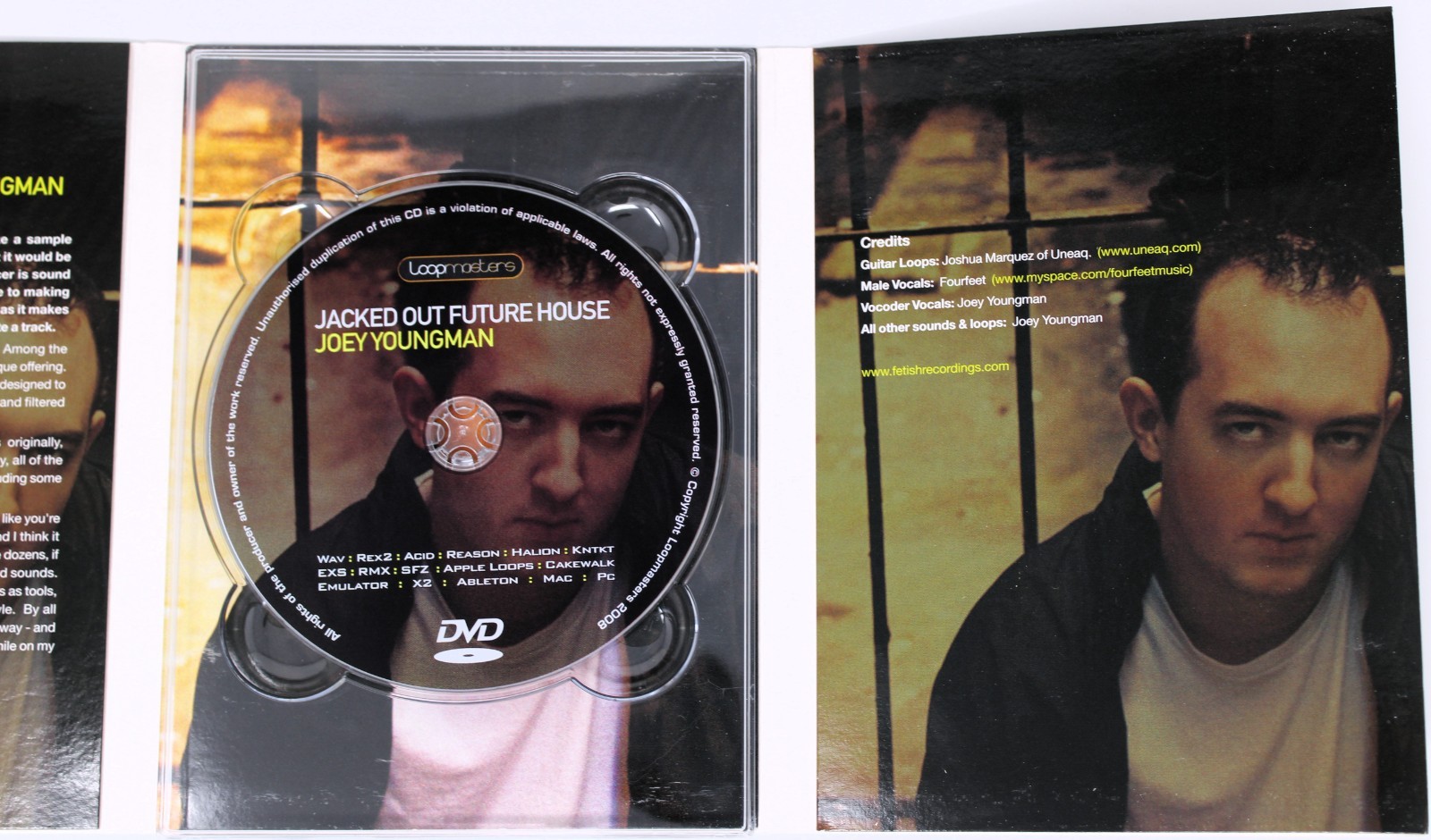 Loopmasters Jacked Out Future House Joey Youngman Sound Library/Sampling CD