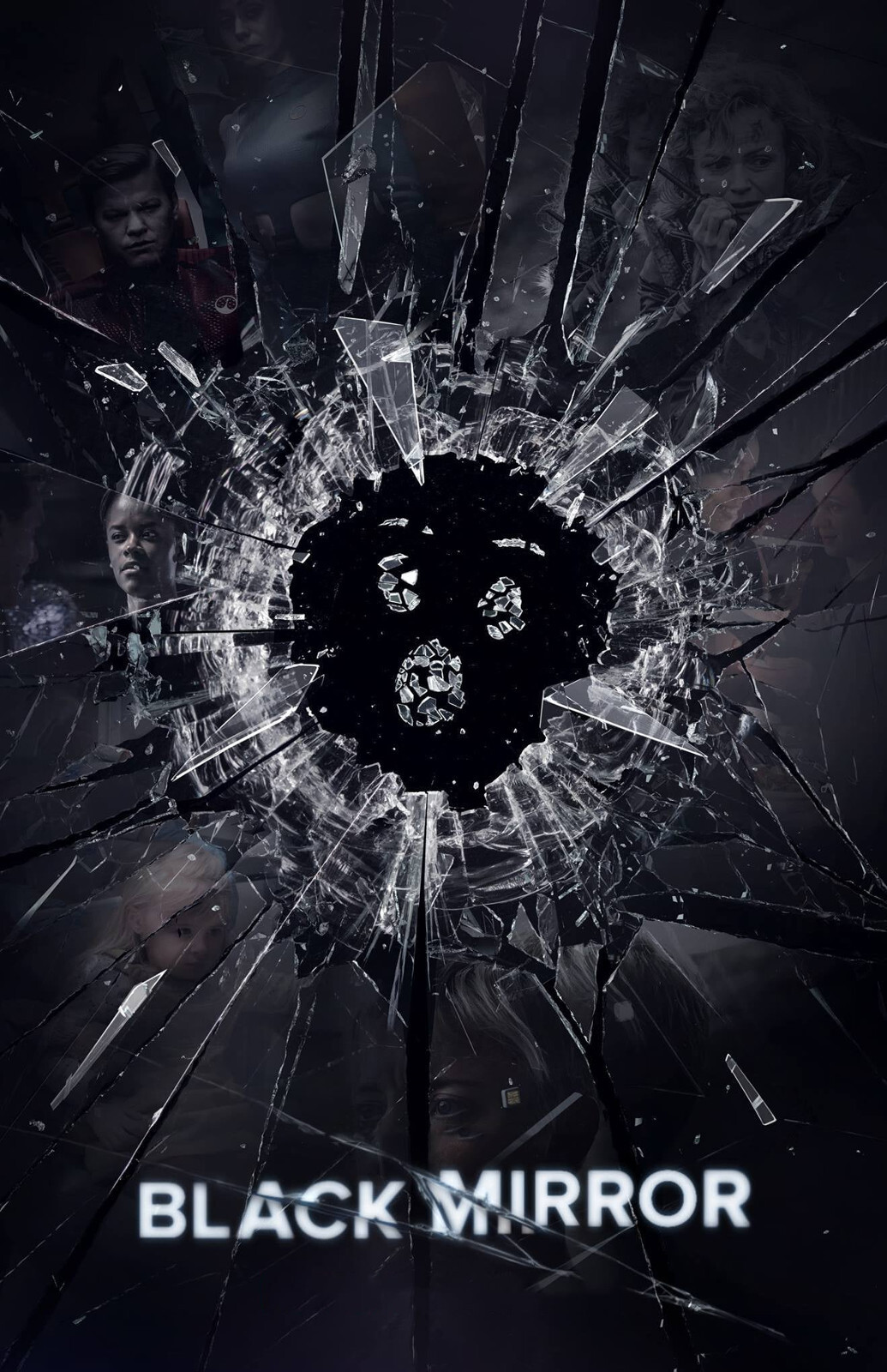 AA0595 Black Mirror Show By Charlie Brooker 2011 Glass Movie Poster 11x17