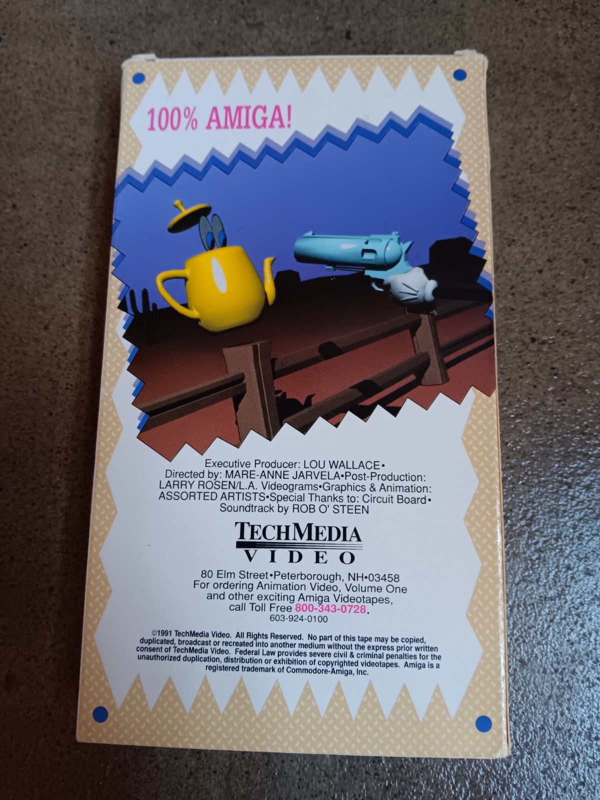 Commodore Amgia WorldVHS Animation Video Volume 2 Tested/Worked Tech Media