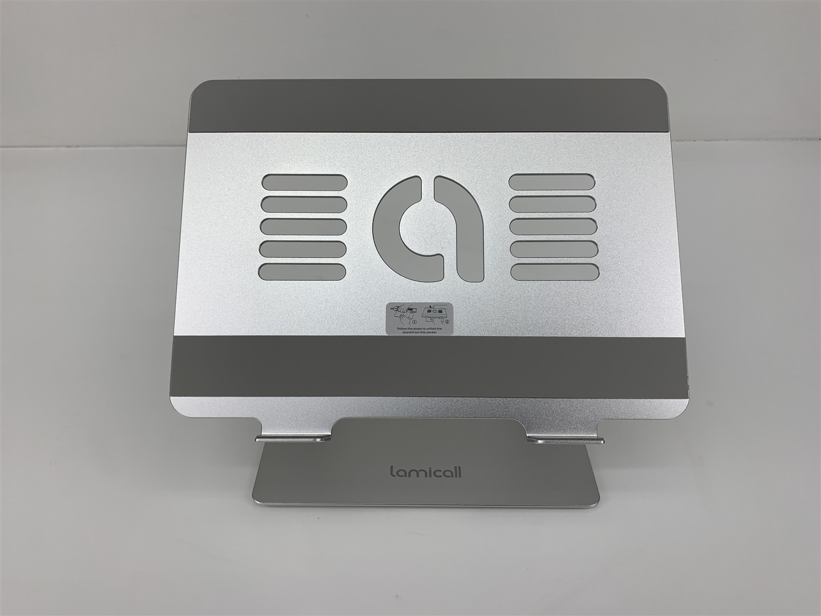 Lamicall Adjustable Aluminum Laptop Tablet Stand LN09-Silver