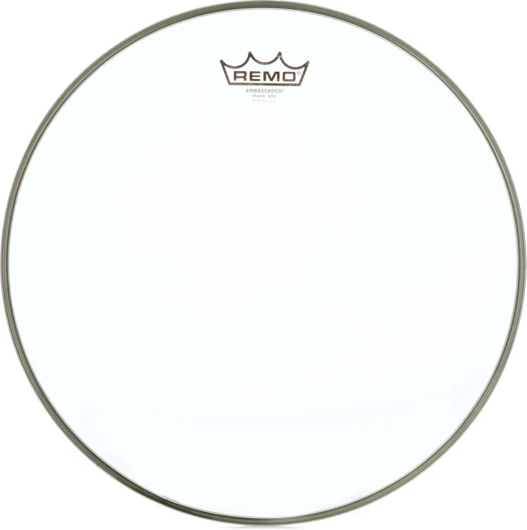 Remo Ambassador Clear Snare Side Drumhead - 14 inch