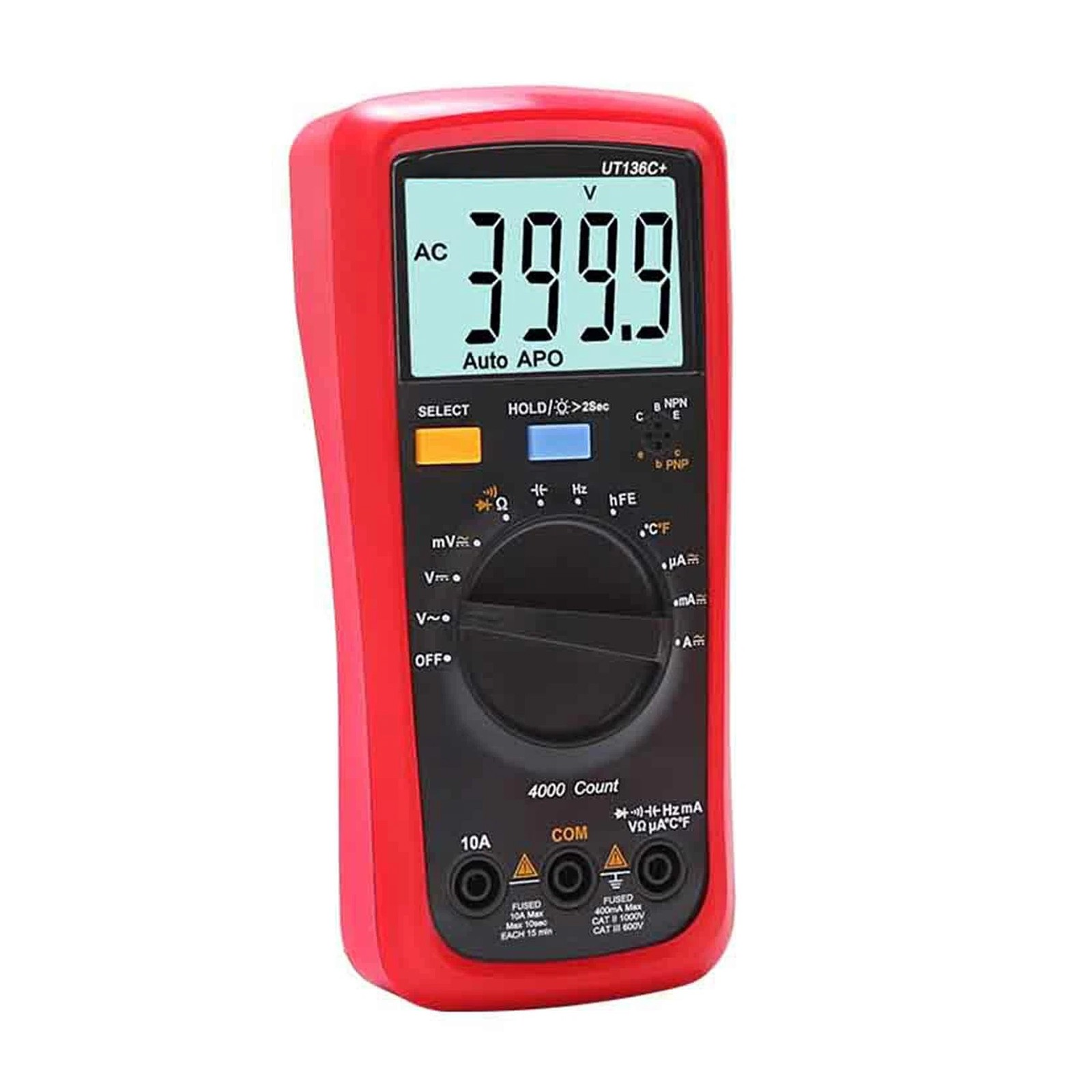 UT136C+ Multimeter Digital multimeter Tester AC DC Voltmeter Ammeter Ohm